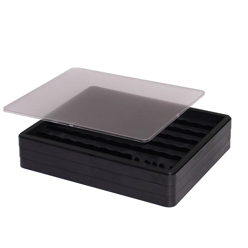 Three Layer Keycap Storage With Frosted Lid