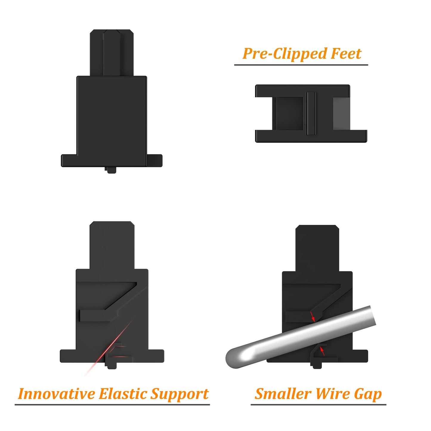 Durock V3 Clip-In and Screw-In Stabilizers